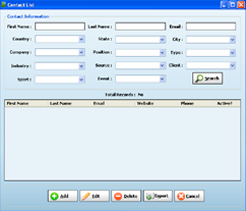 Contact Management Software, developed on the Gold Coast